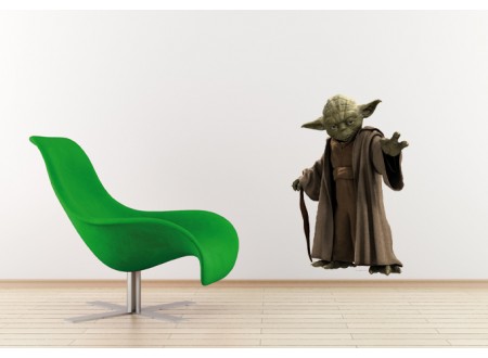 ADESIVO STAR WARS YODA 3D